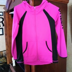 Girls Like New Zip up Justice Hoodie Size 8-10